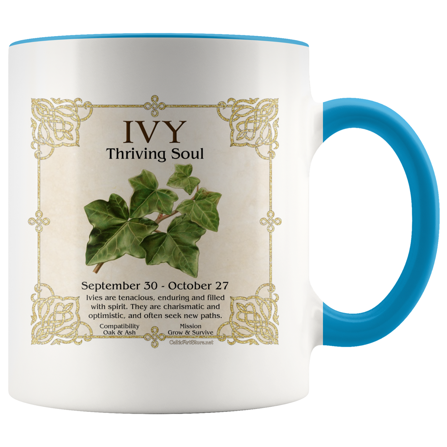 celtic tree zodiac, celtic zodiac, celtic zodiac rowan, celtic zodiac, ash, celtic zodiac alder, celtic zodiac willow, celtic zodiac hawthorn, celtic zodiac oak, celtic zodiac holly, celtic zodiac hazel, celtic zodiac vine, celtic zodiac ivy,  celtic zodiac reed, celtic zodiac elder,  celtic zodiac birch, celtic zodiac coffee mug, celtic zodiac accent mug, celtic knotwork mug,