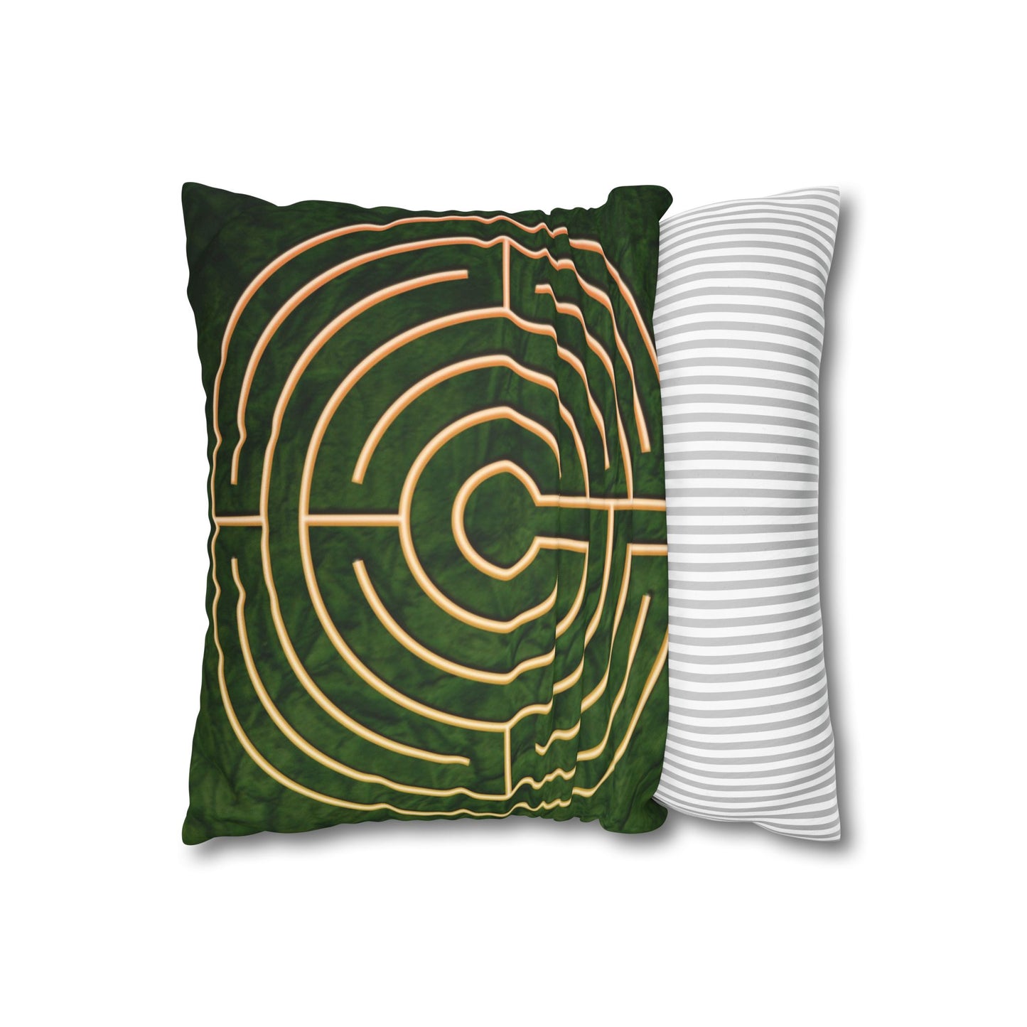 Double Labyrinth Pillowcase - Chartres-Abingdon