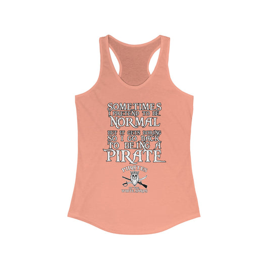 Pirates of the White Sands Women's Racerback Tank