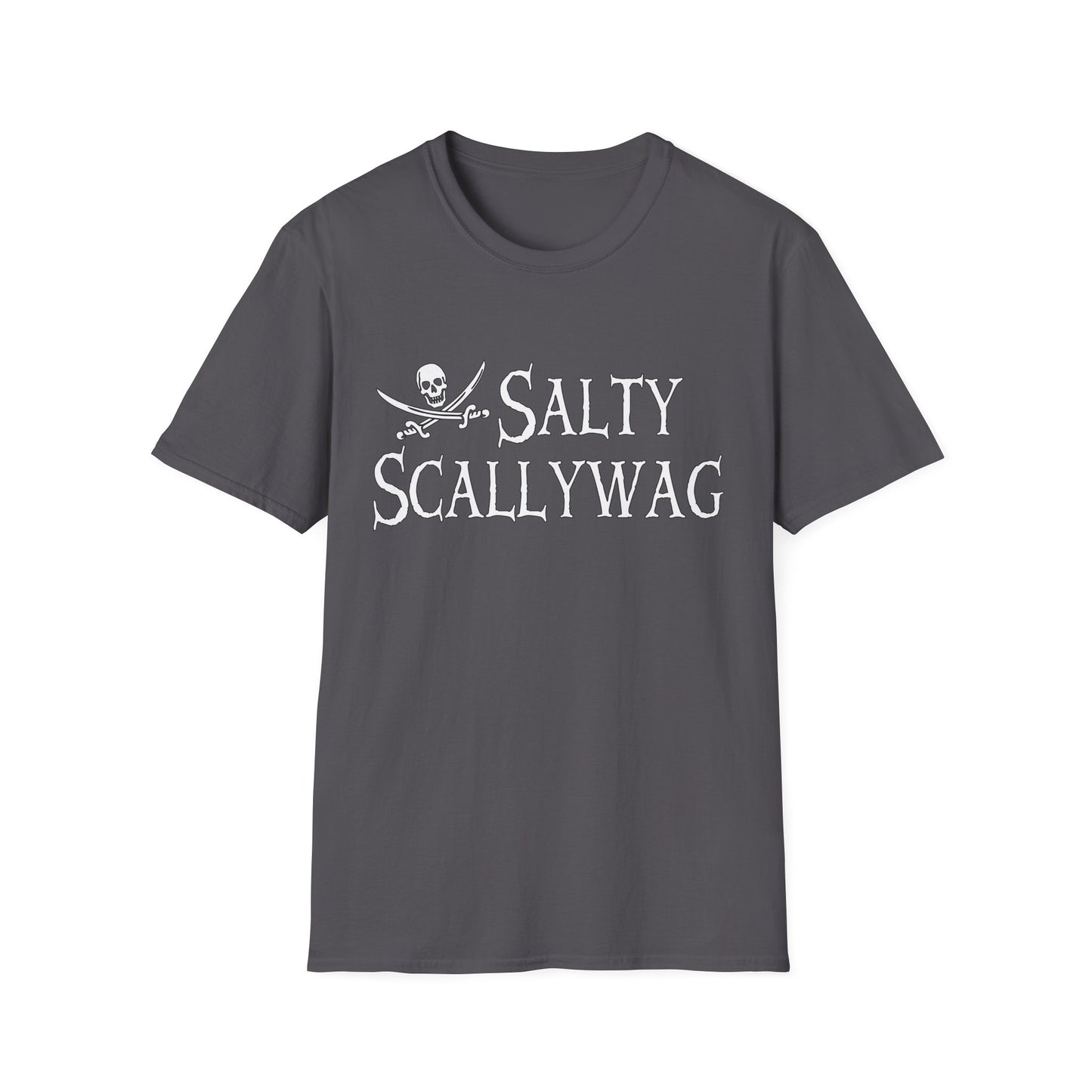 Jolly Roger Salty Scallywag Unisex Pirate T-Shirt