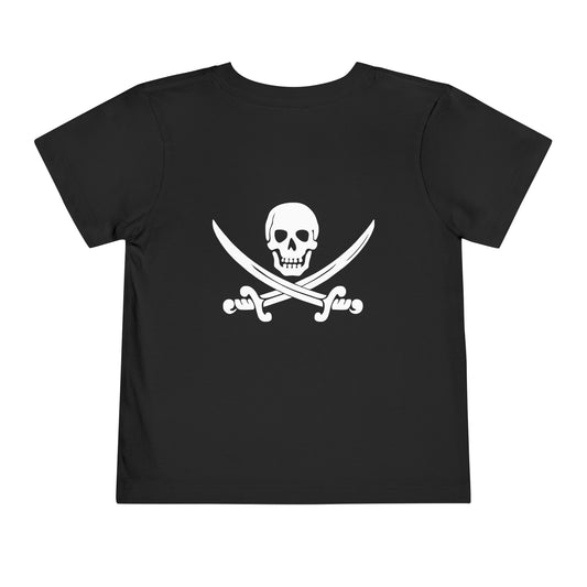 Lil Captain Double Print Pirate Toddler Tee