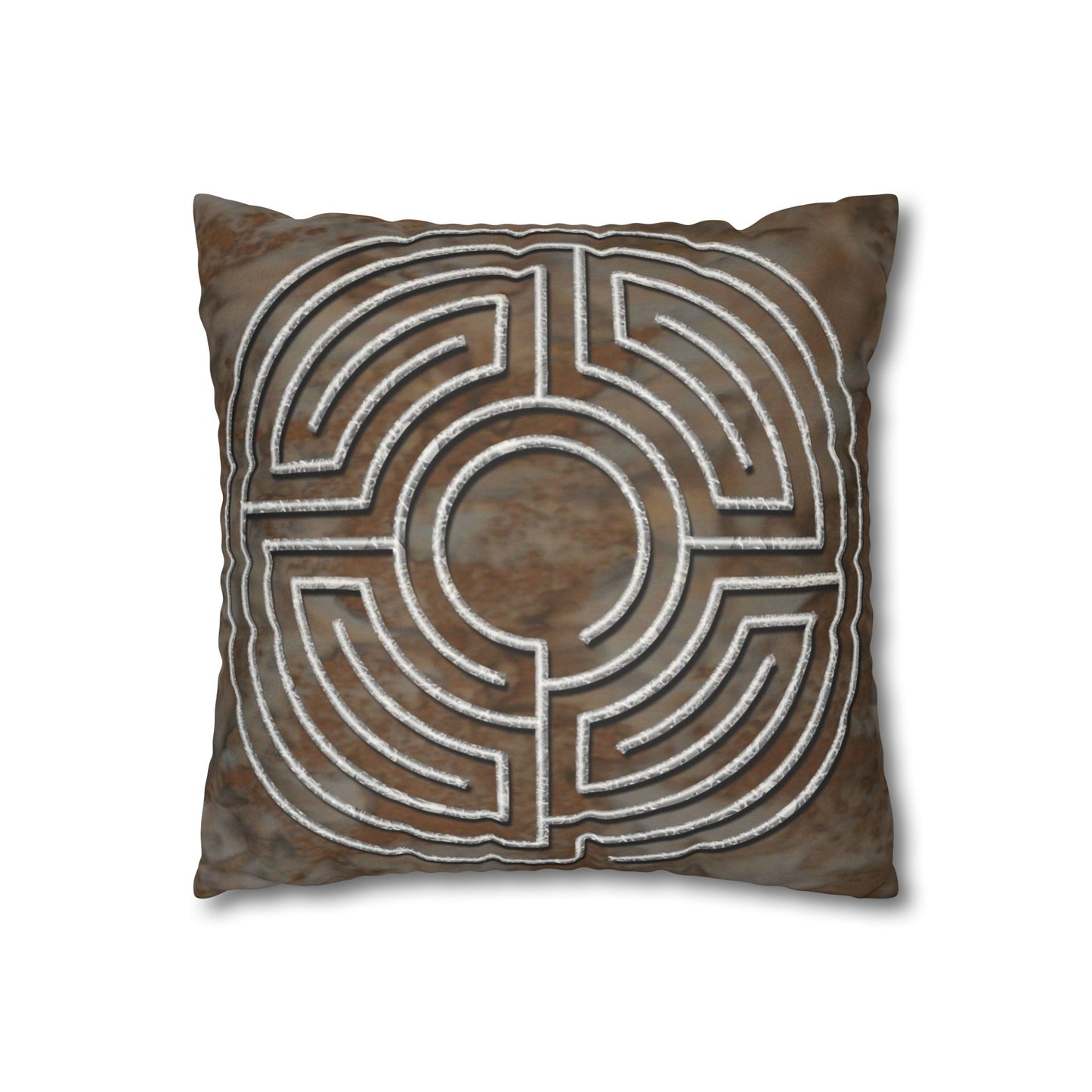Double Labyrinth Pillowcase - Greek-Roman