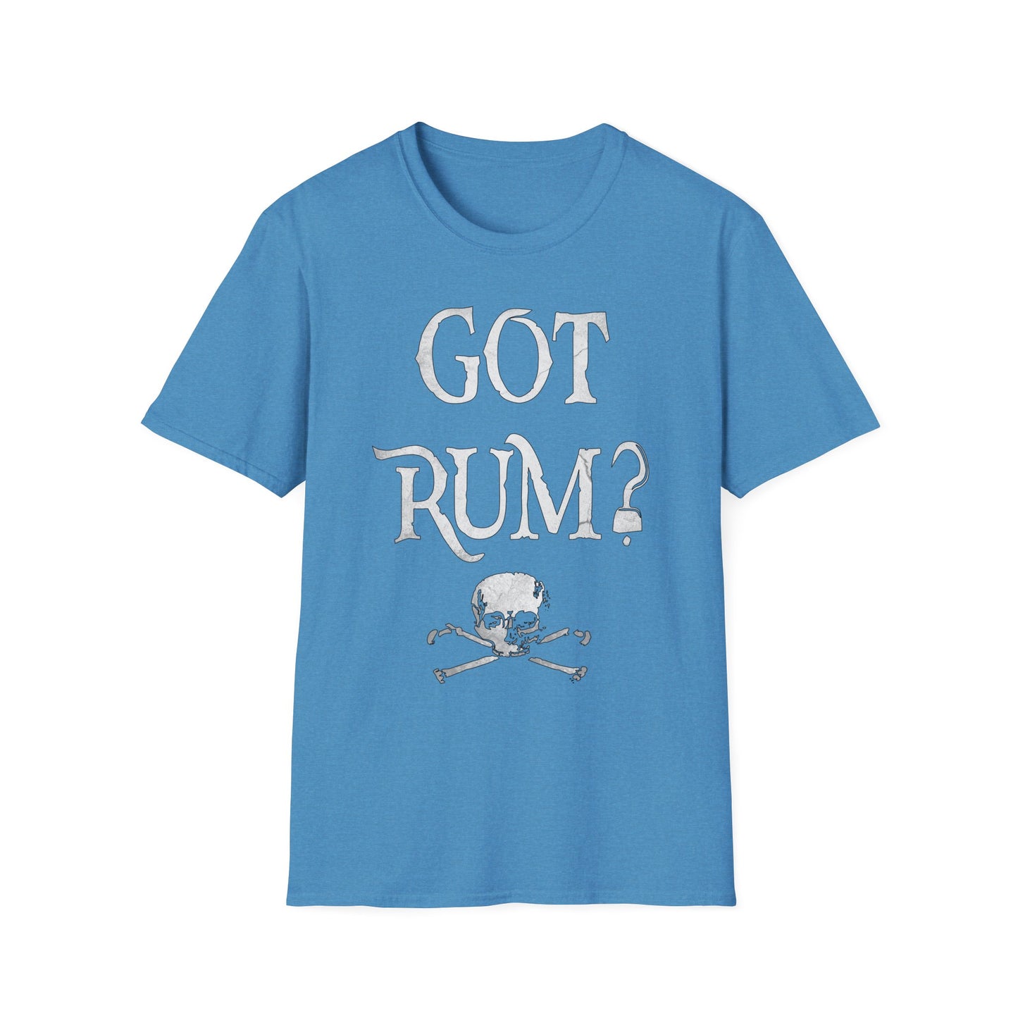 Got Rum? Unisex Heathered Softstyle Pirate Tee