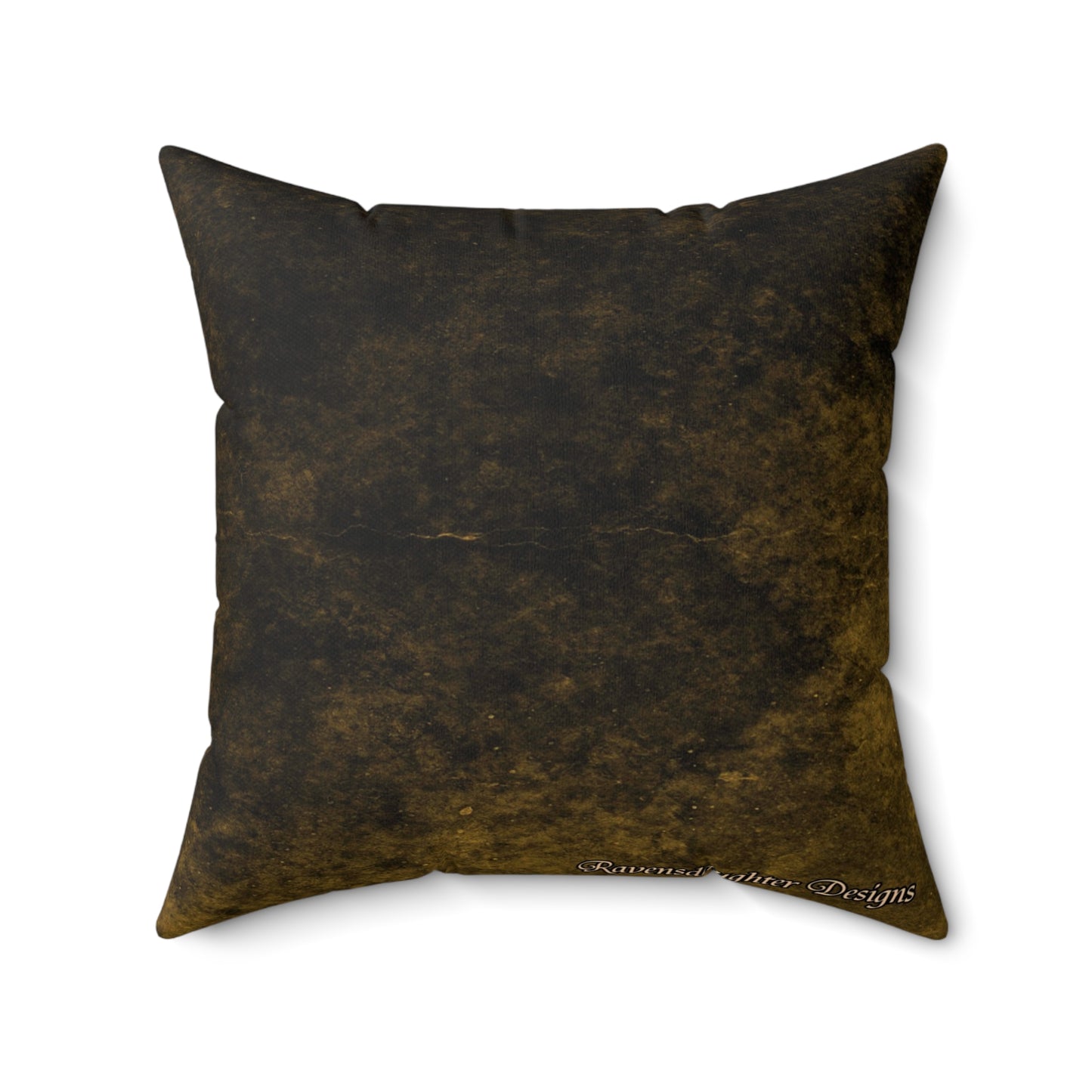 Chakra Vyuha Labyrinth Faux Suede Pillow