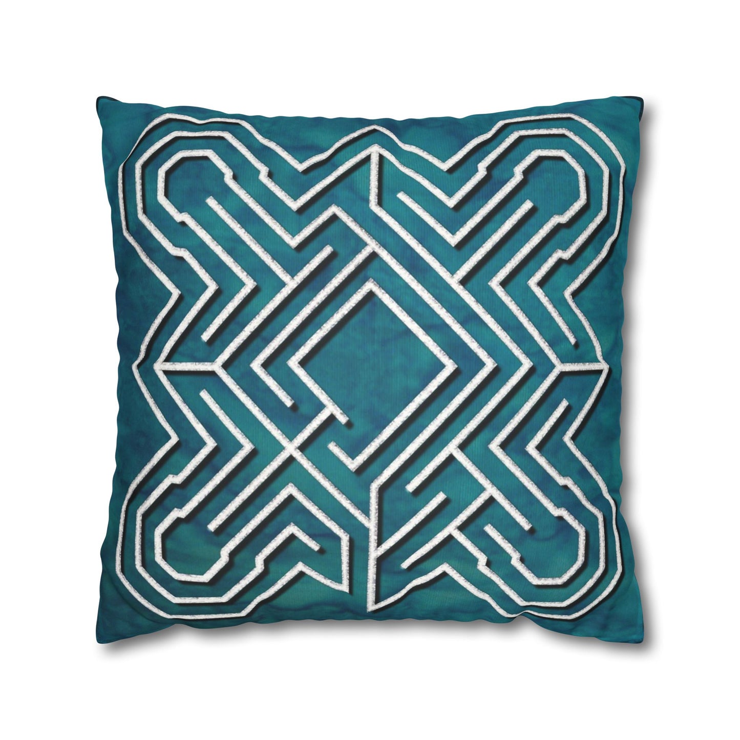 Double Labyrinth Pillowcase - Ely-Commelyn