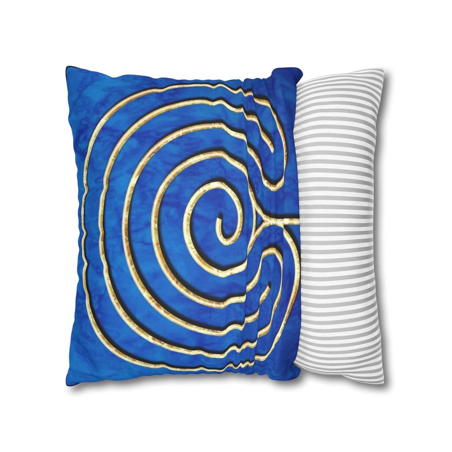 Double Labyrinth Pillowcase - Cretian-Hindu