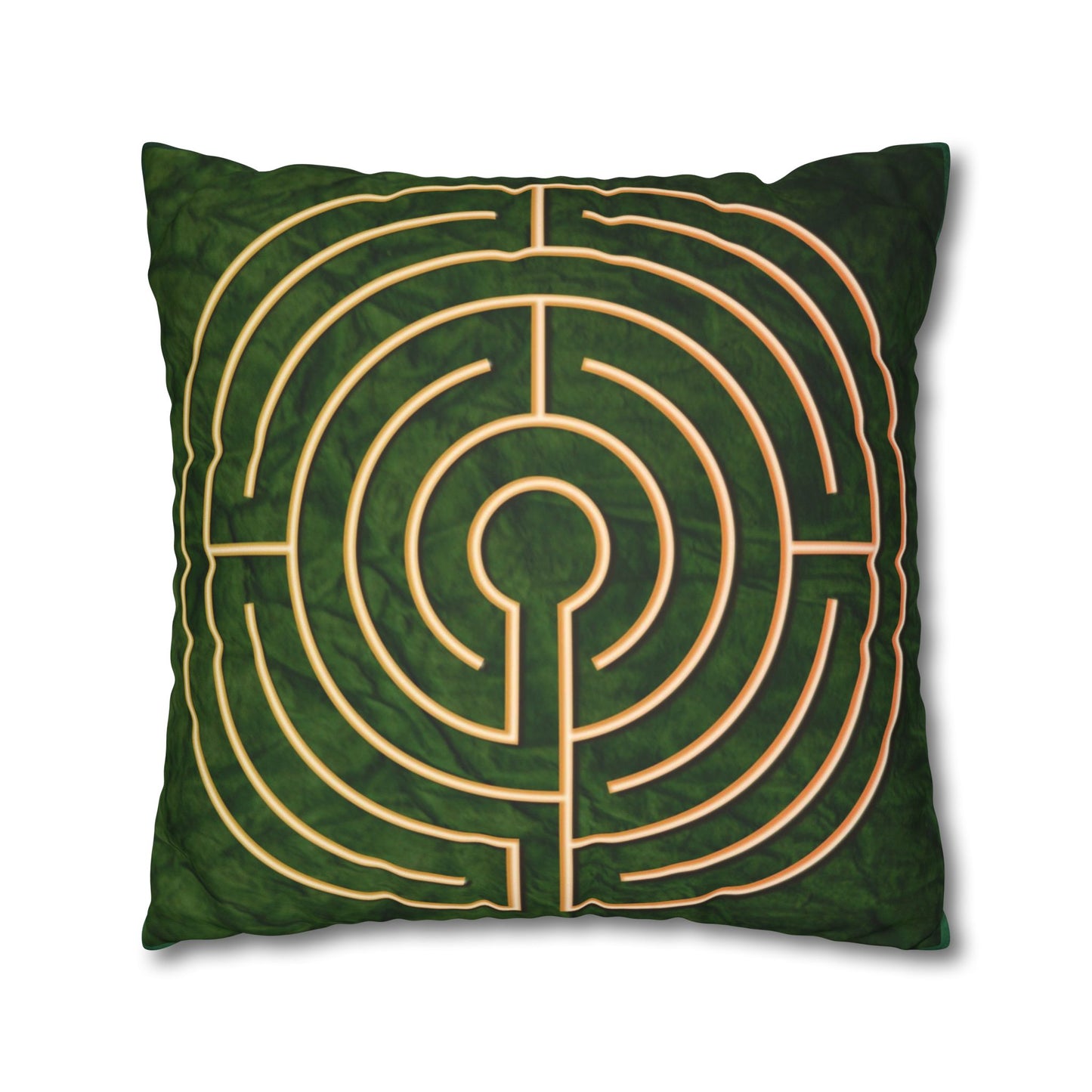 Double Labyrinth Pillowcase - Chartres-Abingdon
