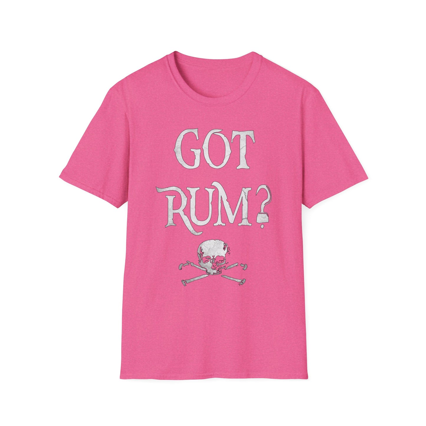 Got Rum? Unisex Heathered Softstyle Pirate Tee