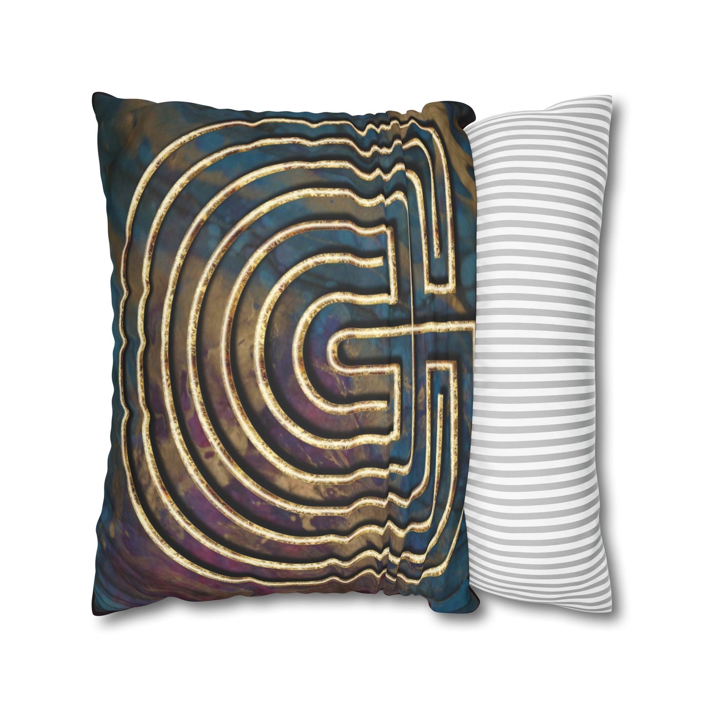 Double Labyrinth Pillowcase - Seed-Lambertus