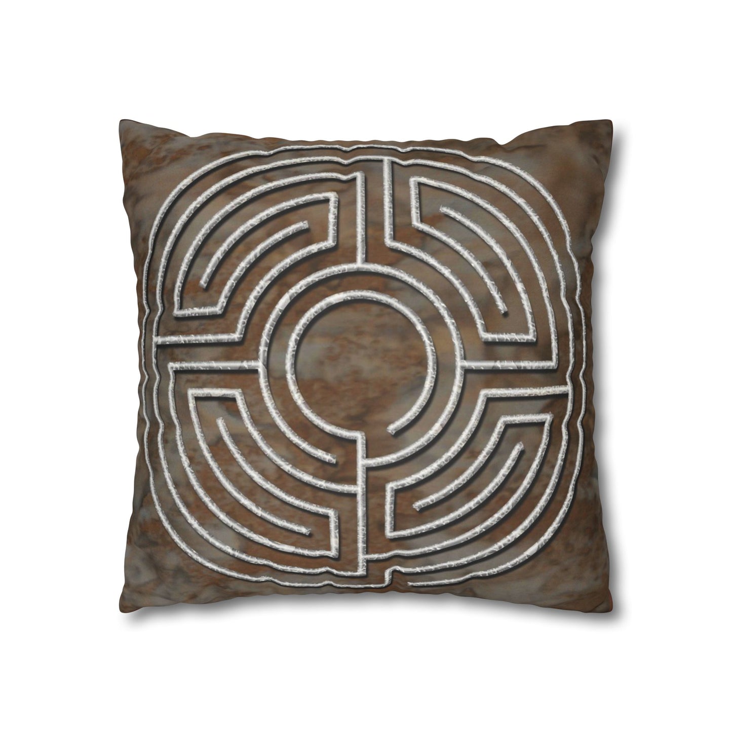 Double Labyrinth Pillowcase - Greek-Roman