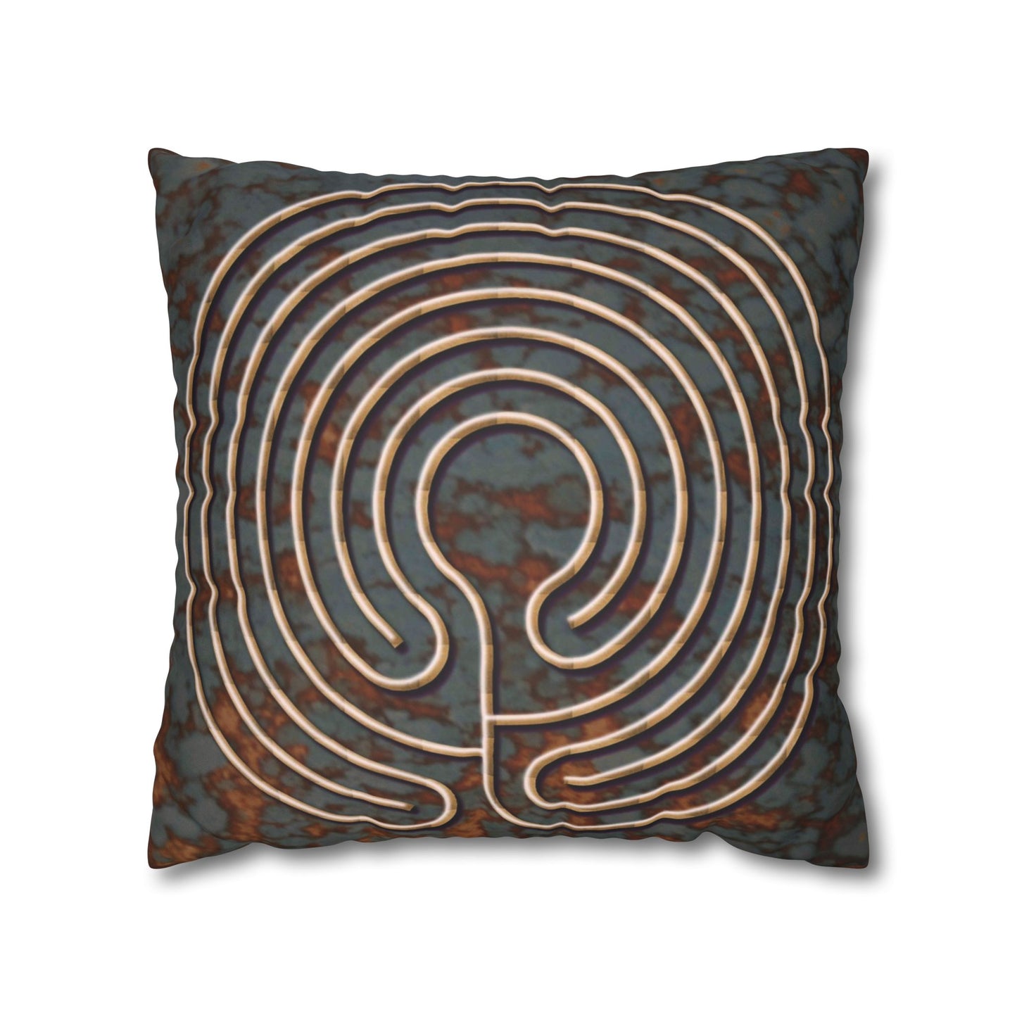 Double Labyrinth Pillowcase - Greek-Roman