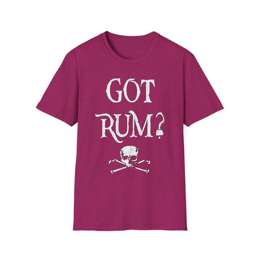 Got Rum? Unisex Softstyle Pirate Tee