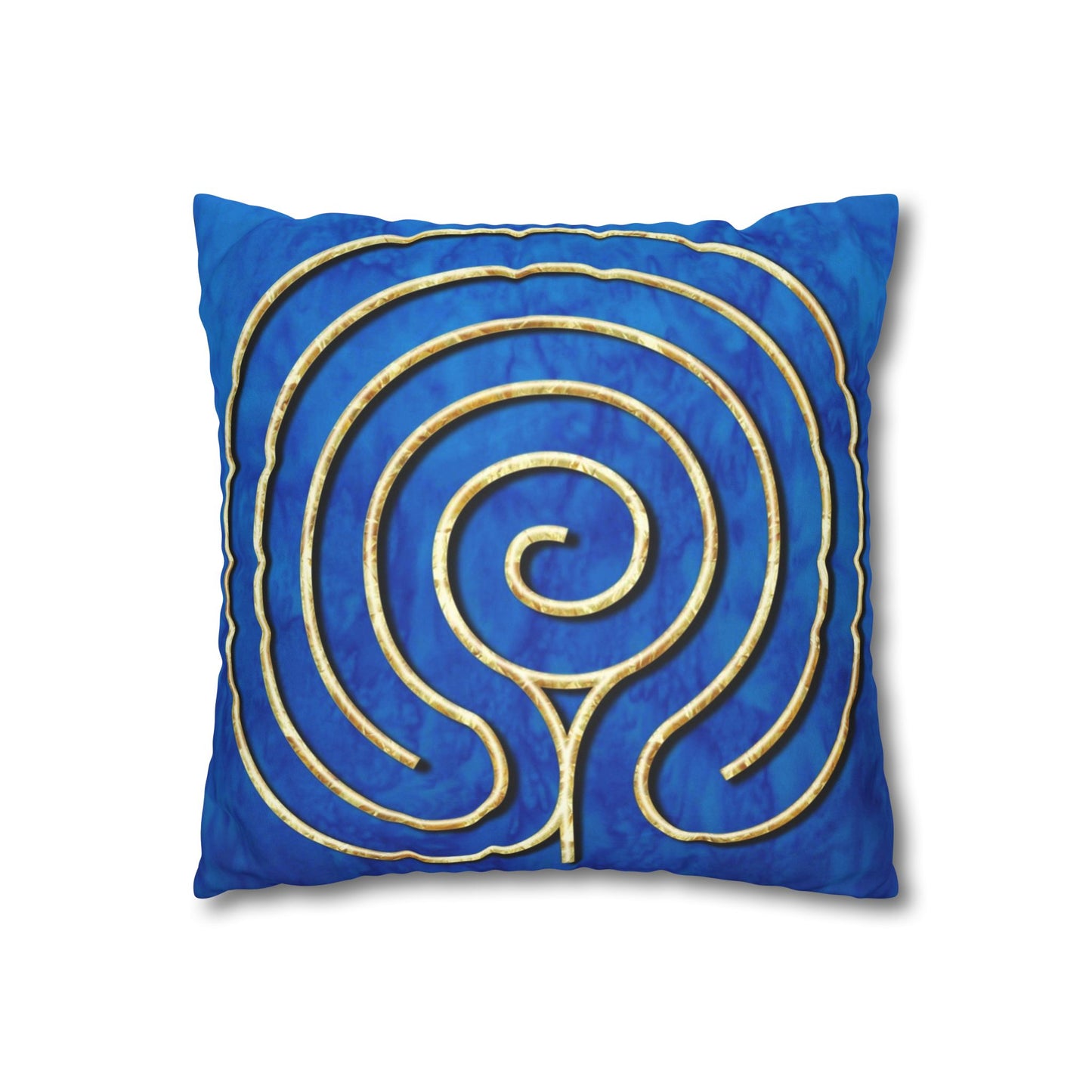 Double Labyrinth Pillowcase - Cretian-Hindu