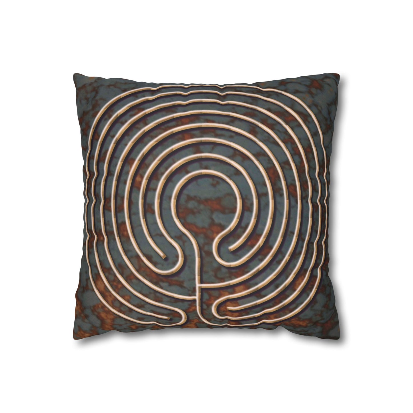 Double Labyrinth Pillowcase - Greek-Roman
