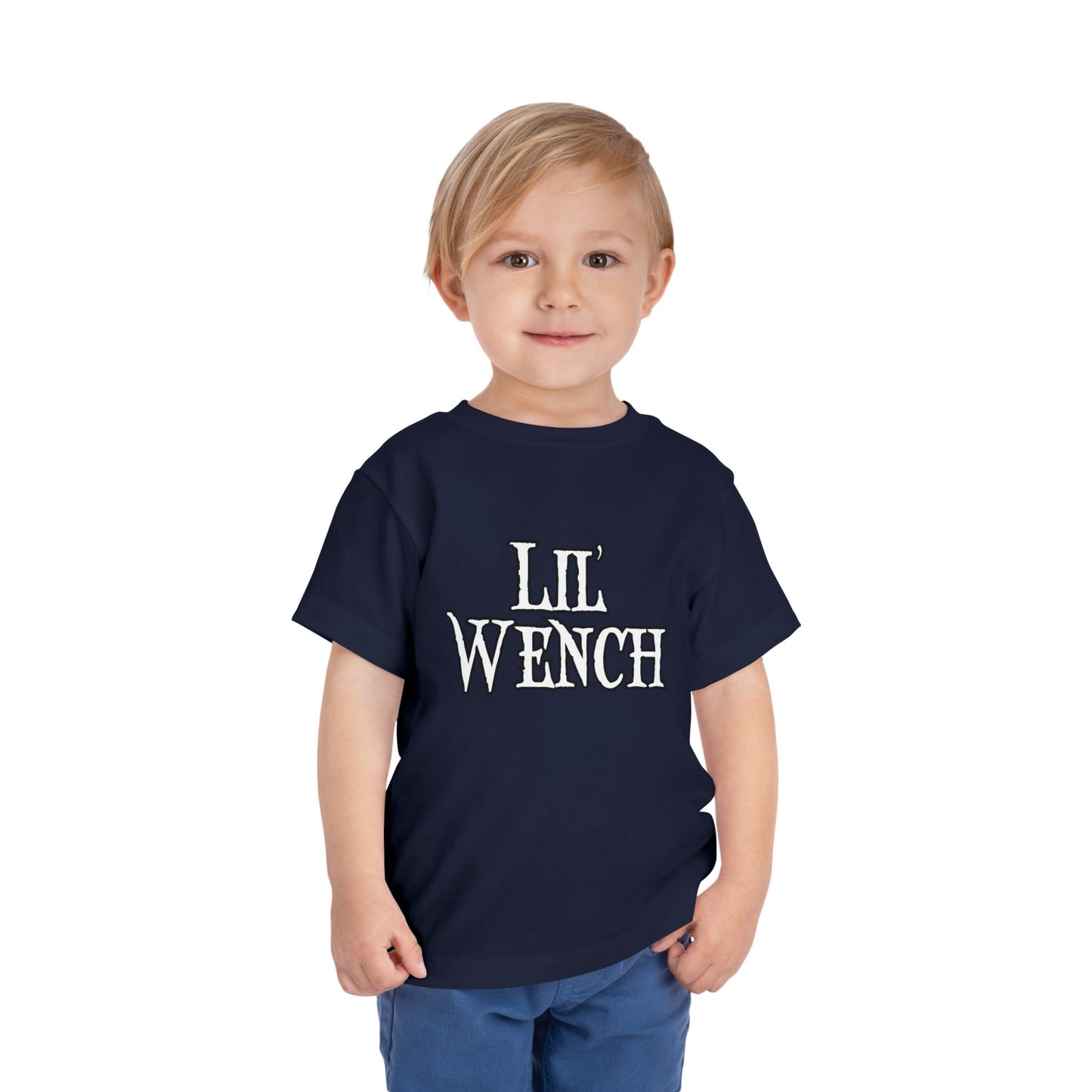 Lil Wench Double Print Pirate Toddler Tee