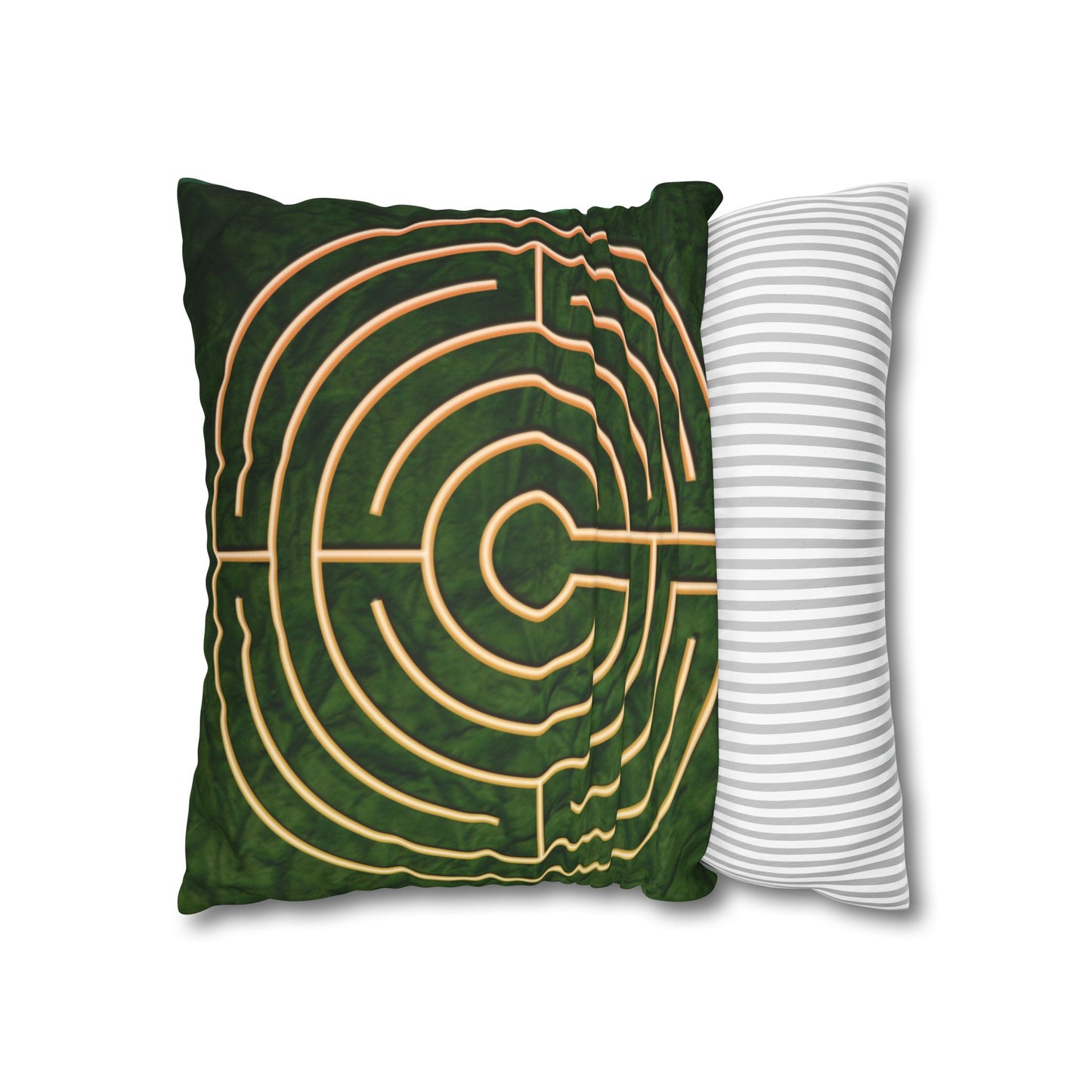 Double Labyrinth Pillowcase - Chartres-Abingdon