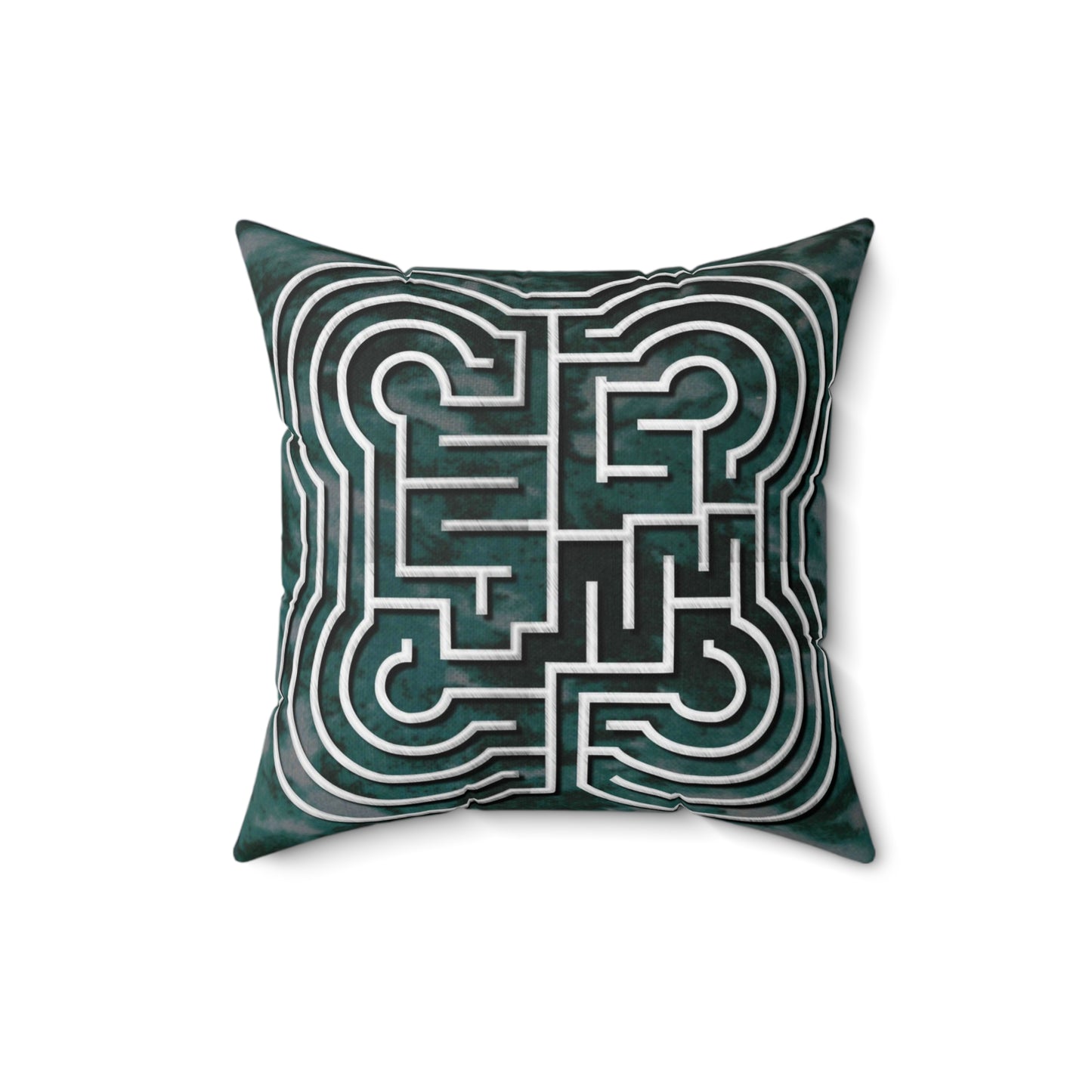 Johannes Comelyn Labyrinth Faux Suede Pillow