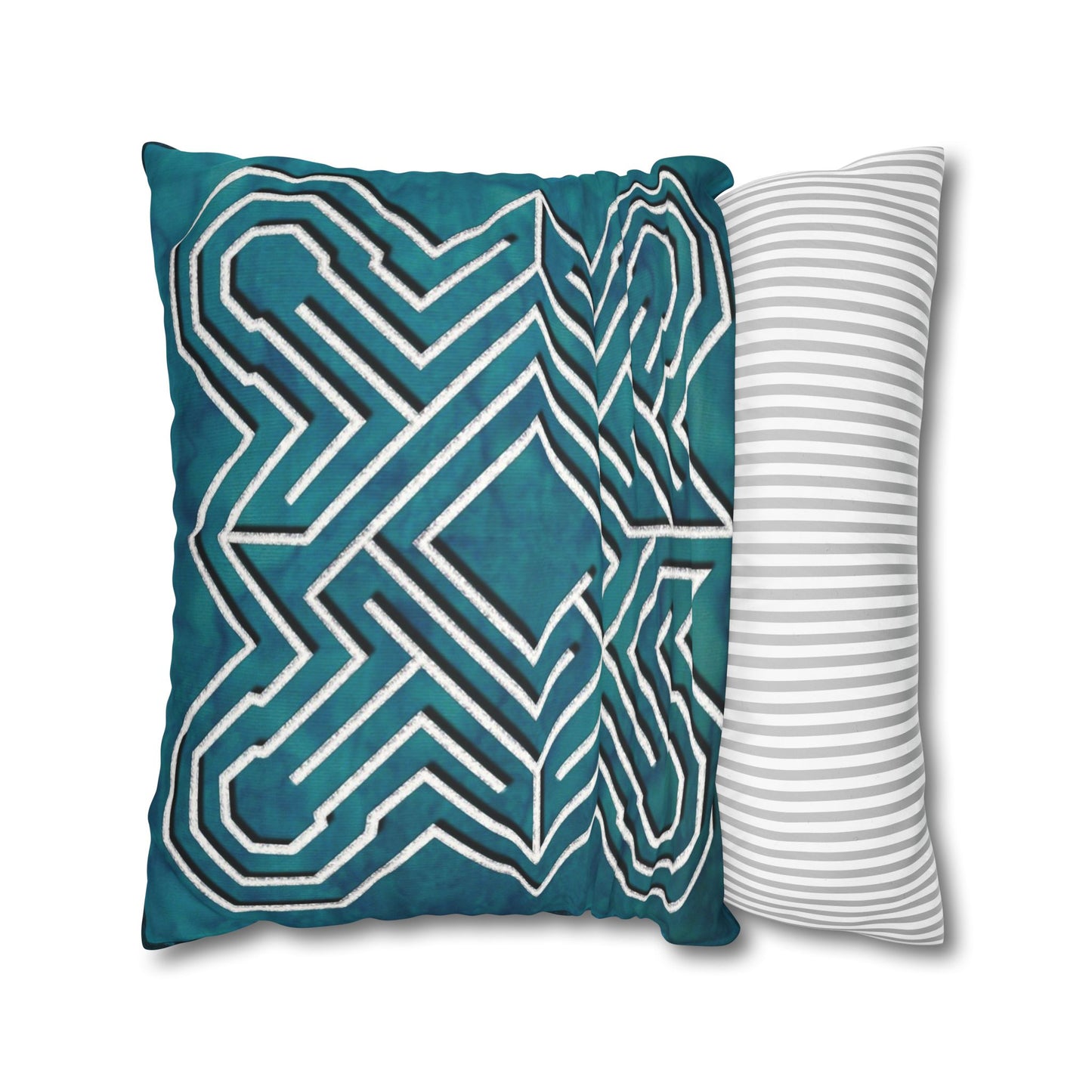 Double Labyrinth Pillowcase - Ely-Commelyn