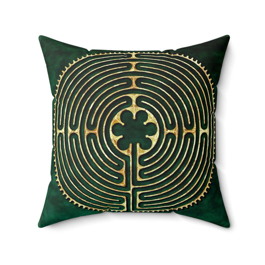 Double Labyrinth Therapy Pillow - Chartres-Abingdon