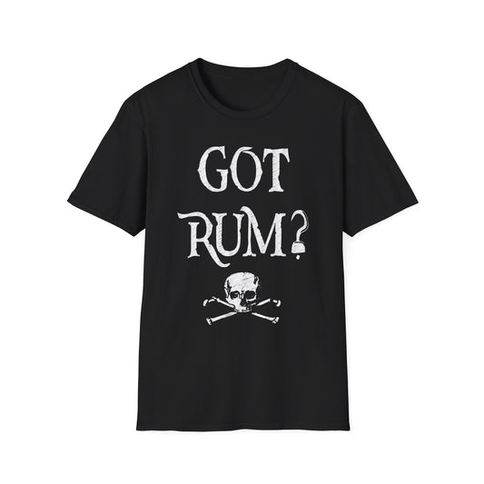Got Rum? Unisex Softstyle Pirate Tee