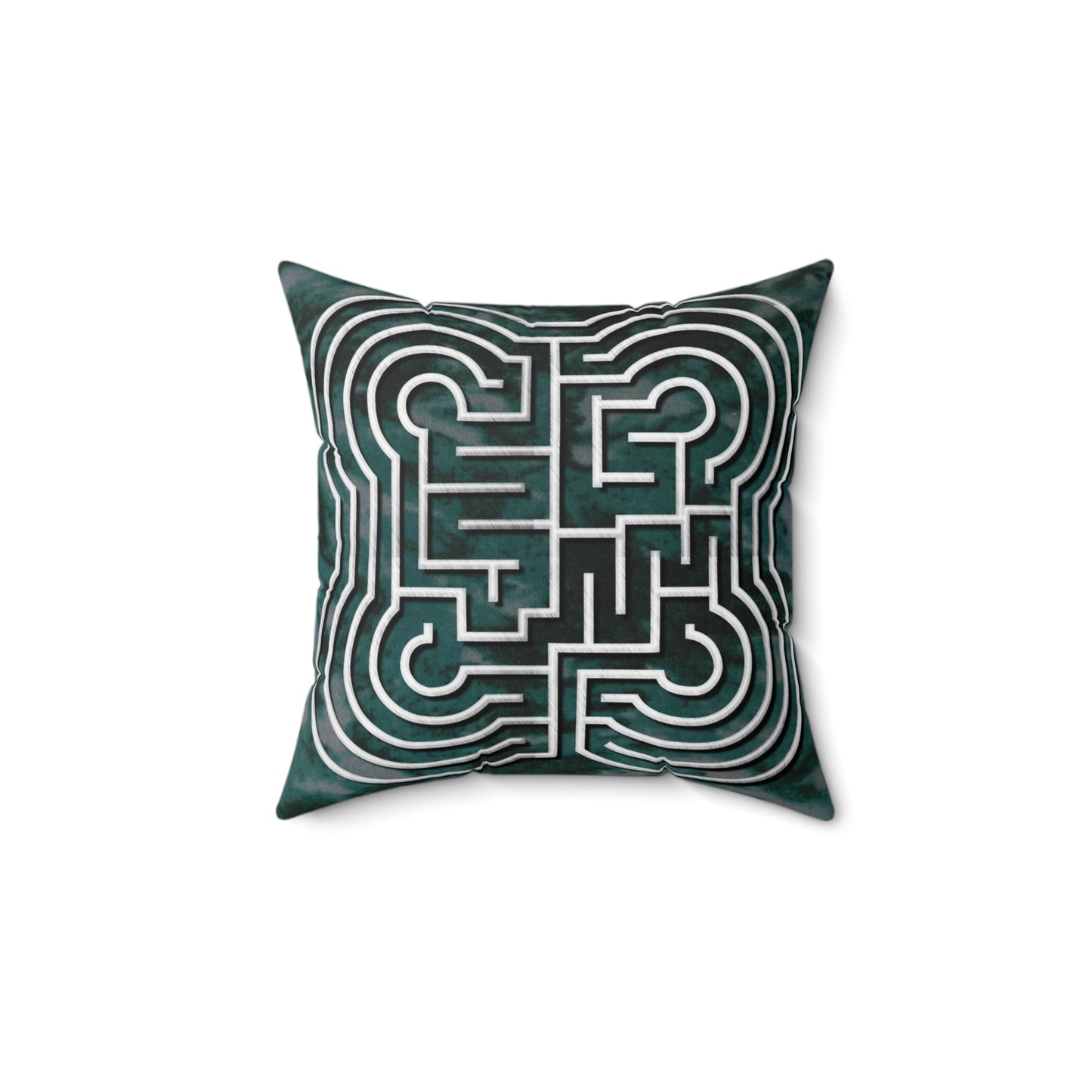 Johannes Comelyn Labyrinth Faux Suede Pillow