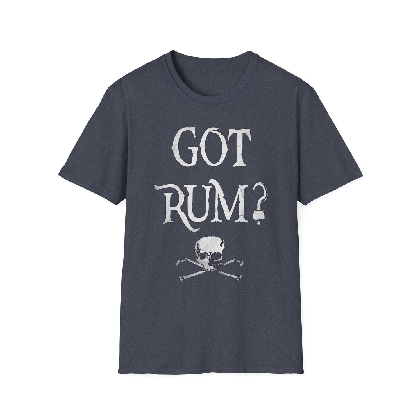 Got Rum? Unisex Heathered Softstyle Pirate Tee