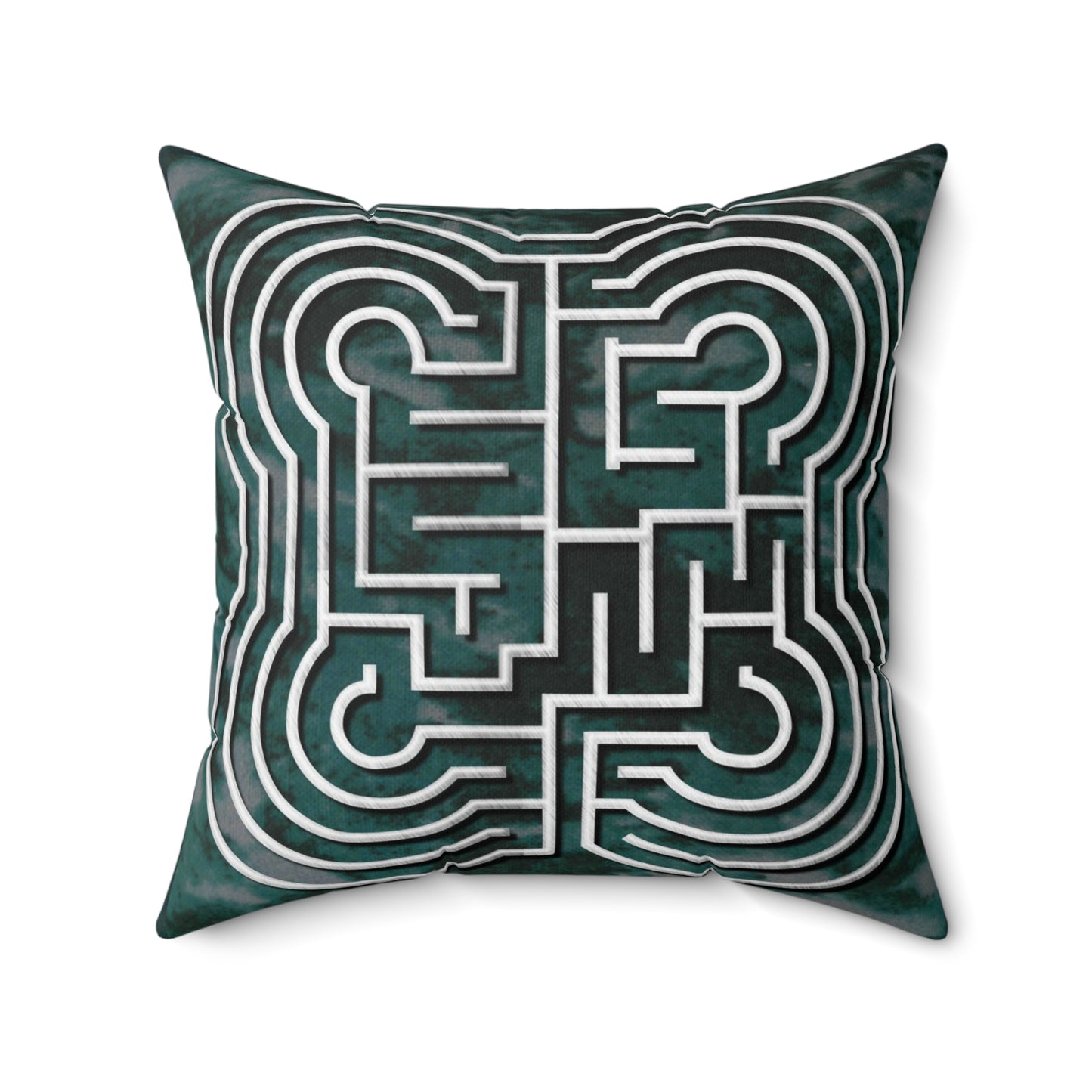 Johannes Comelyn Labyrinth Faux Suede Pillow