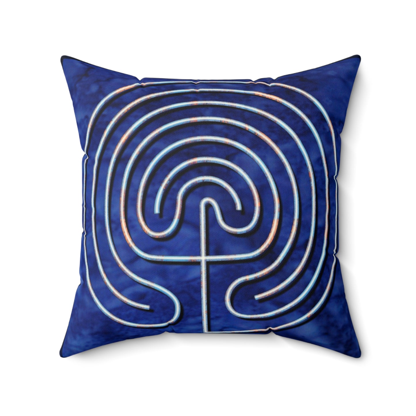 Double Labyrinth Therapy Pillow - Cretian-Hindu
