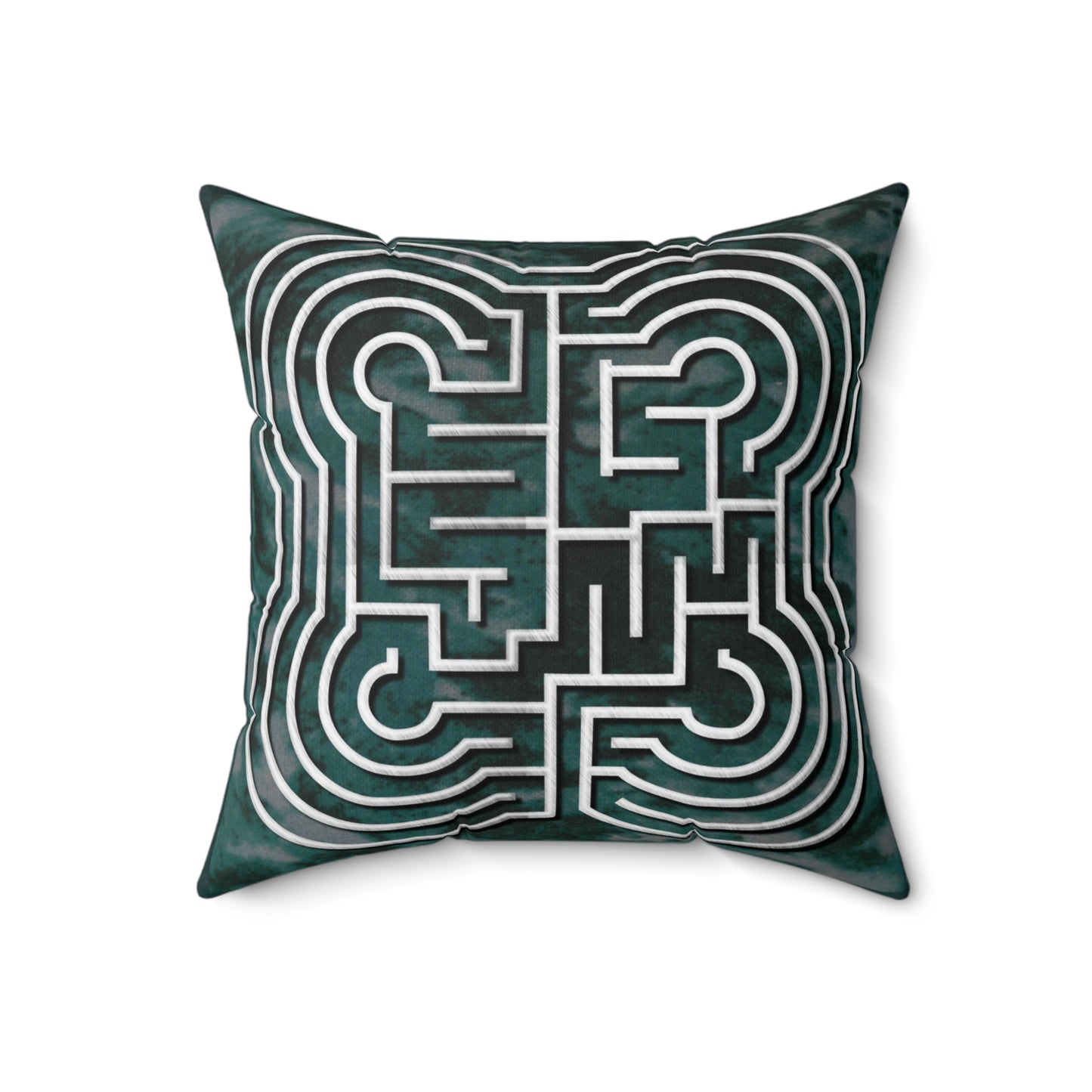 Johannes Comelyn Labyrinth Faux Suede Pillow