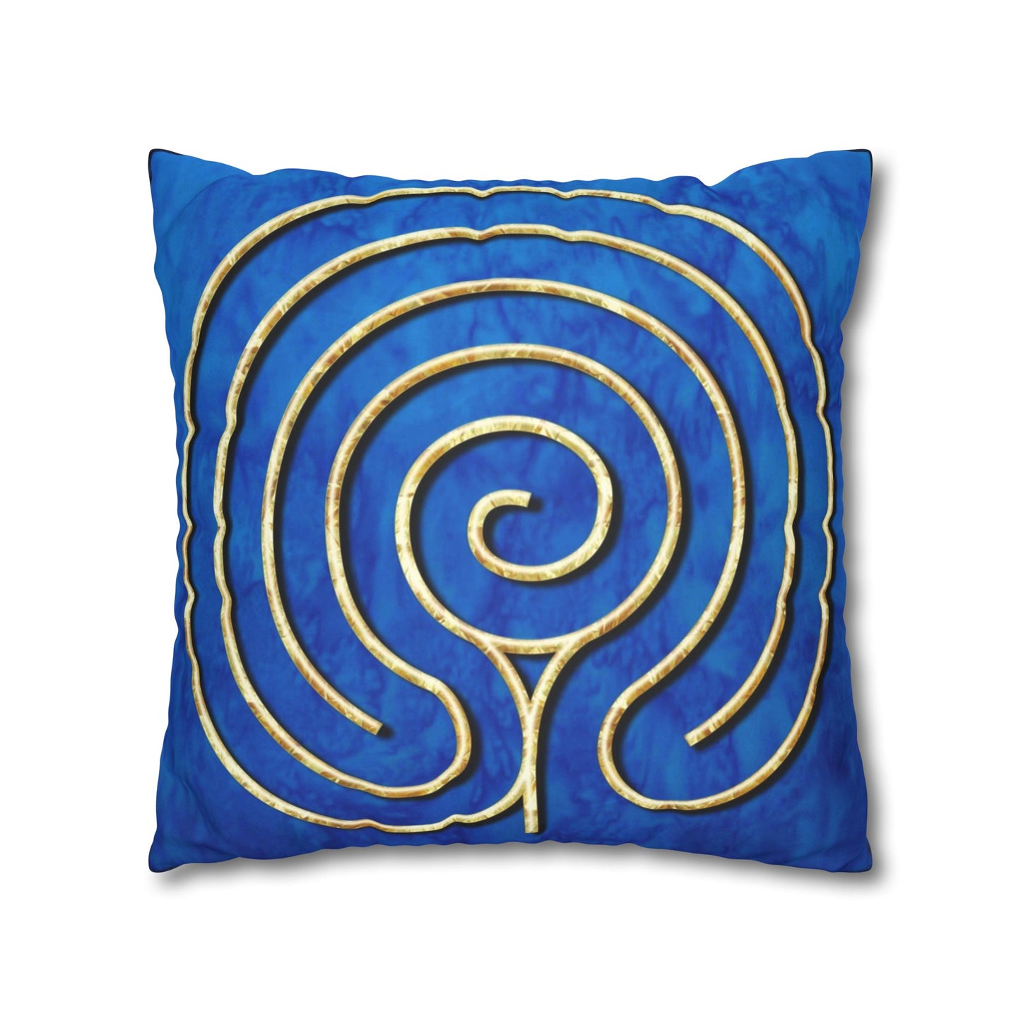 Double Labyrinth Pillowcase - Cretian-Hindu