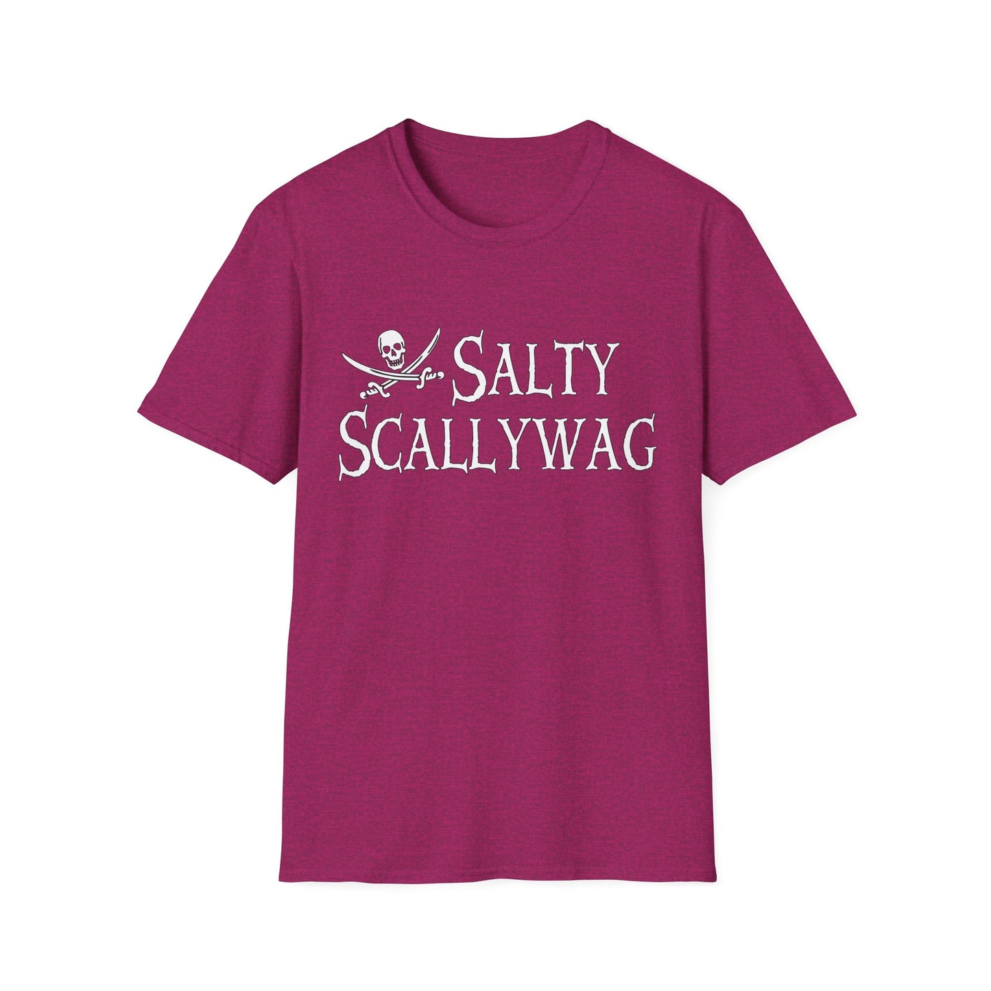 Jolly Roger Salty Scallywag Unisex Pirate T-Shirt