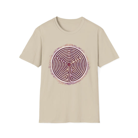 10-Circuit Labyrinth SoftStyle Unisex T-Shirt