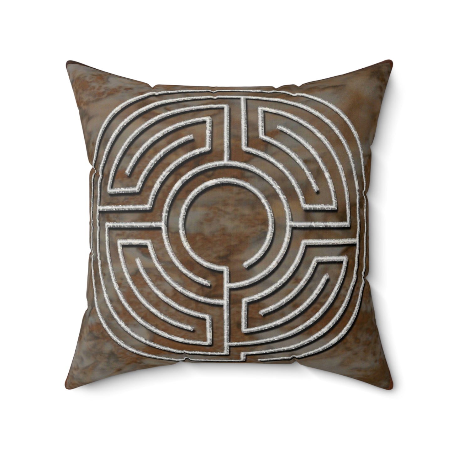 Double Labyrinth Therapy Pillow - Greek-Roman