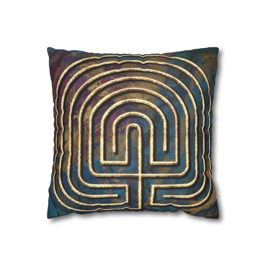 Double Labyrinth Pillowcase - Seed-Lambertus