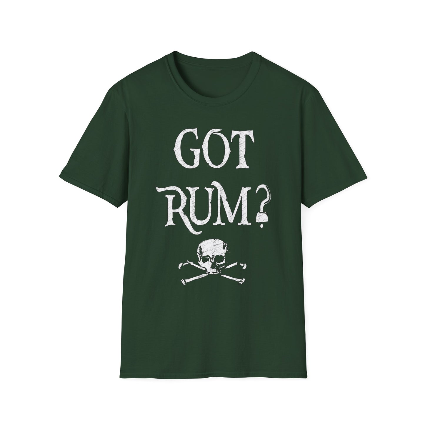 Got Rum? Unisex Softstyle Pirate Tee