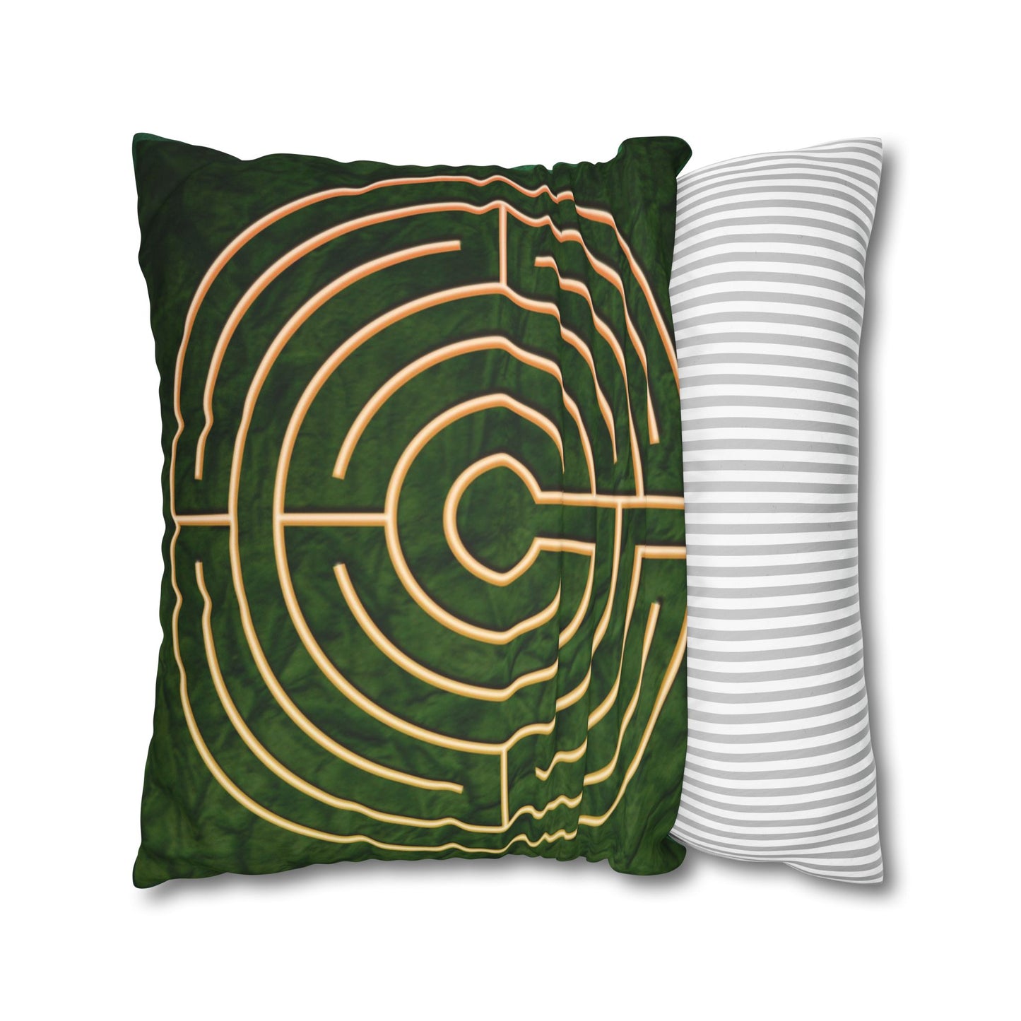 Double Labyrinth Pillowcase - Chartres-Abingdon