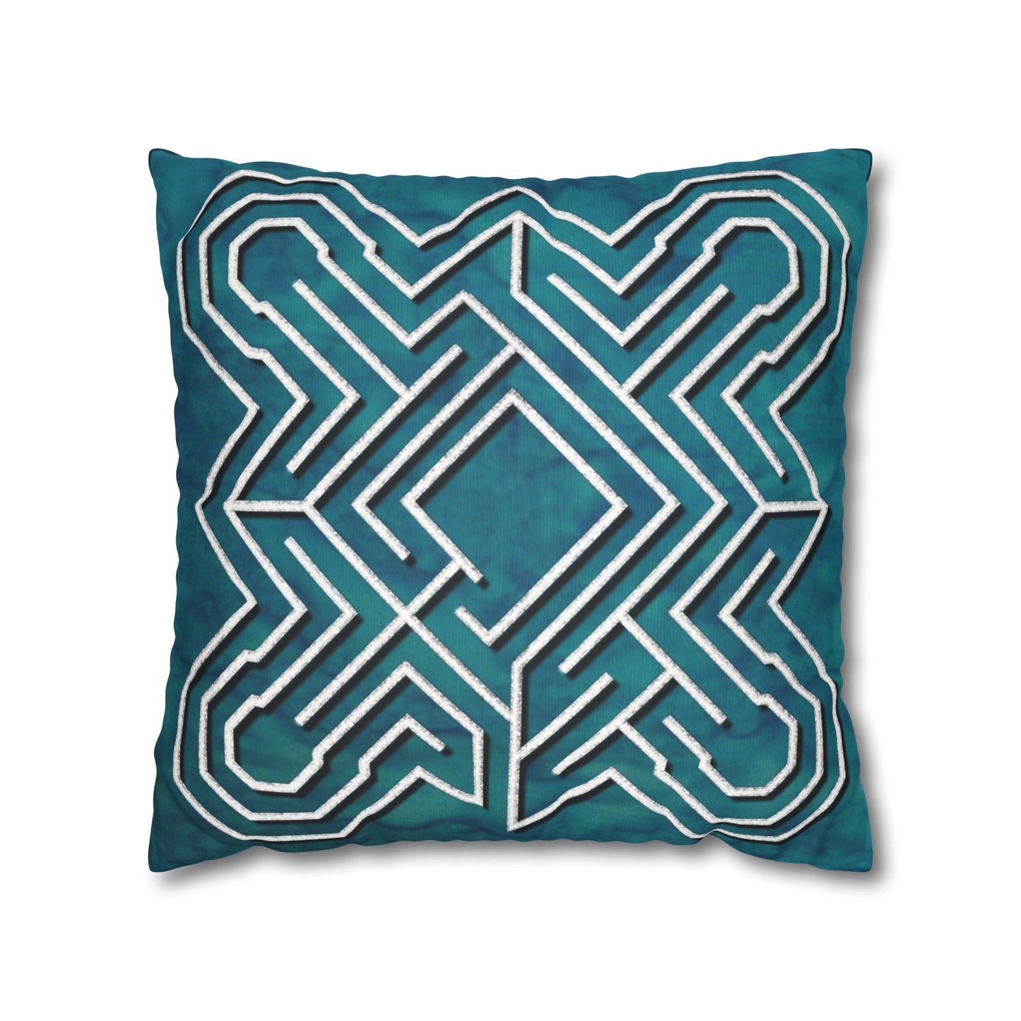 Double Labyrinth Pillowcase - Ely-Commelyn