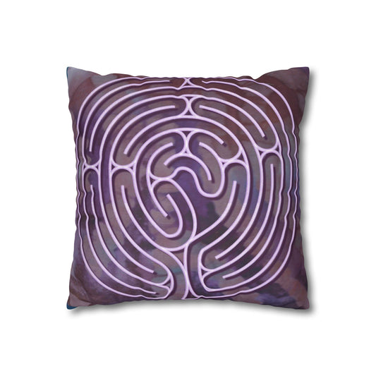 DOUBLE Labyrinth Pillowcase - Heart-Poitiers
