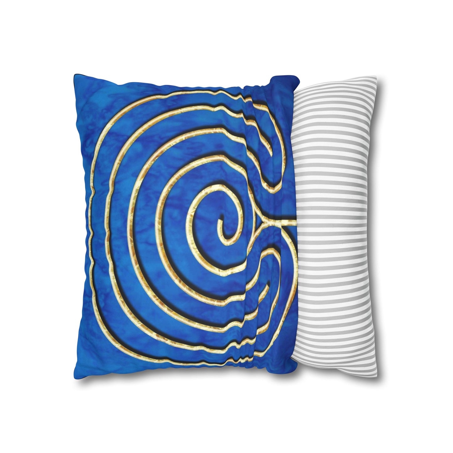 Double Labyrinth Pillowcase - Cretian-Hindu