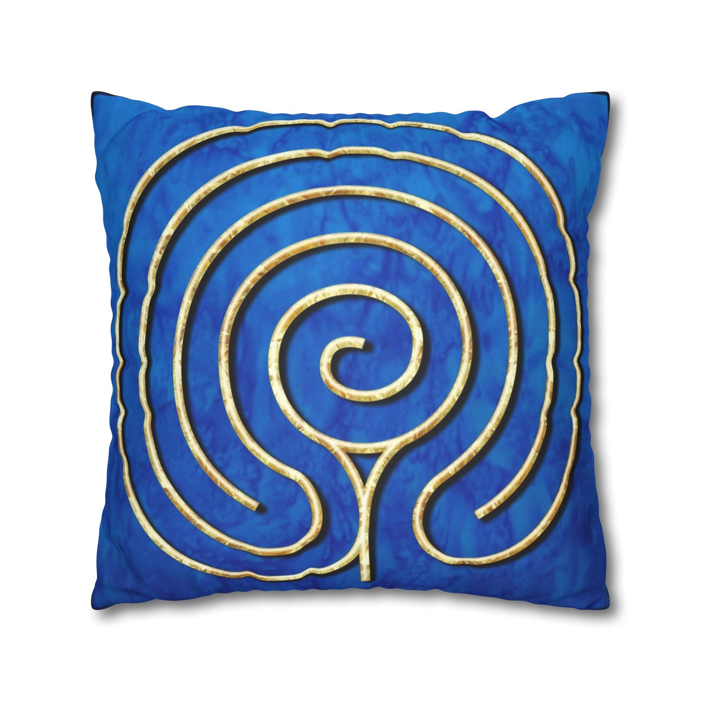 Double Labyrinth Pillowcase - Cretian-Hindu