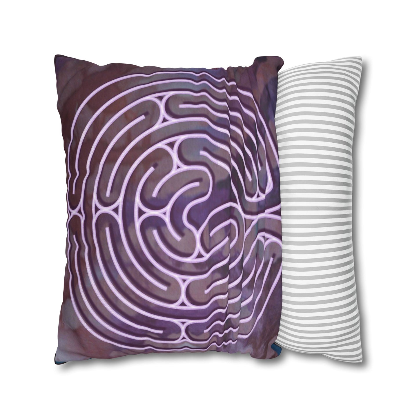 Double Labyrinth Pillowcase - Heart-Poitiers
