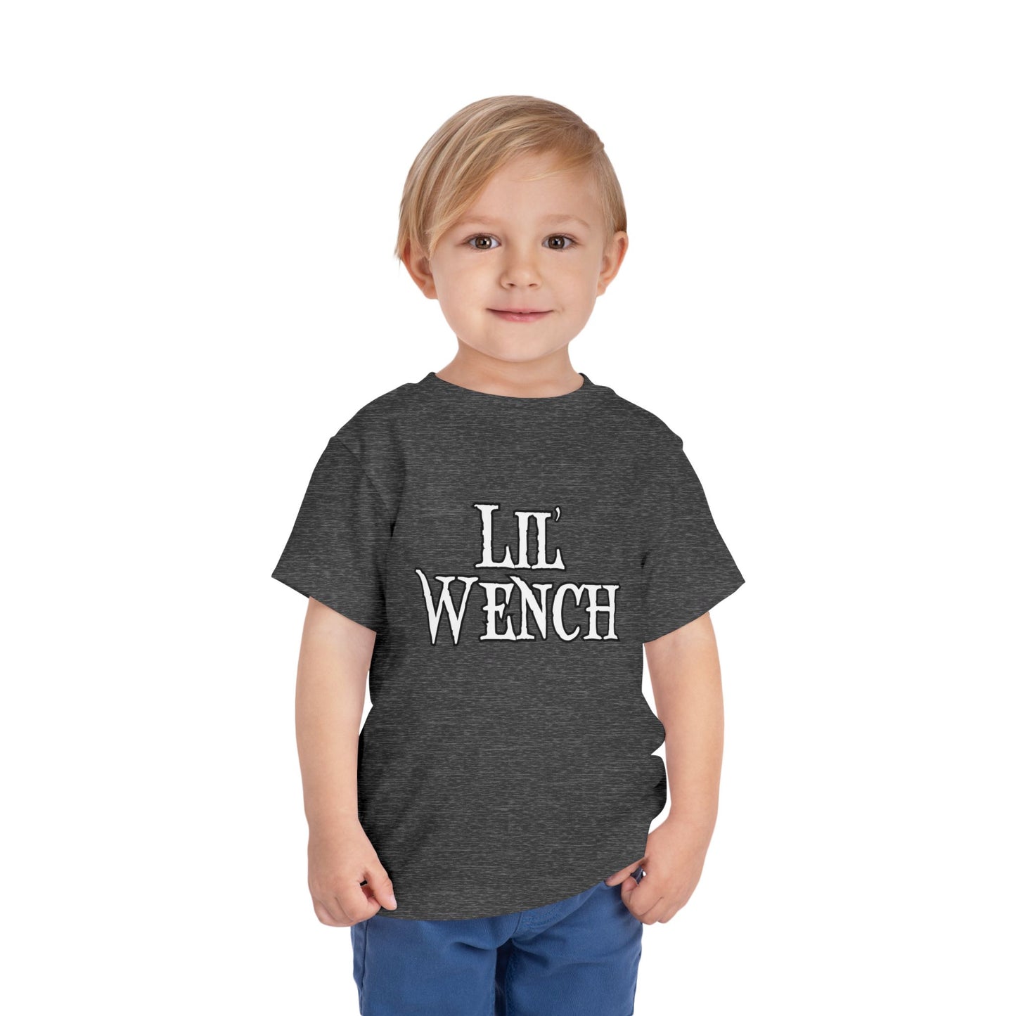 Lil Wench Double Print Pirate Toddler Tee