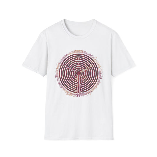 10-Circuit Labyrinth SoftStyle Unisex T-Shirt