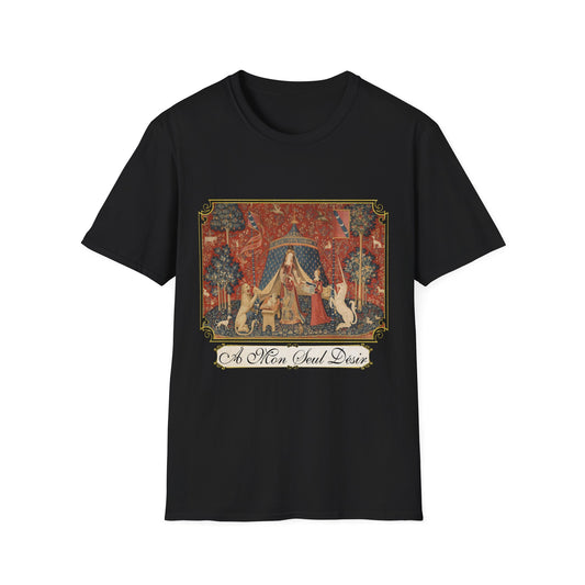 À Mon Seul Désir - Lady and the Unicorn Tapestries - Unisex T-Shirt
