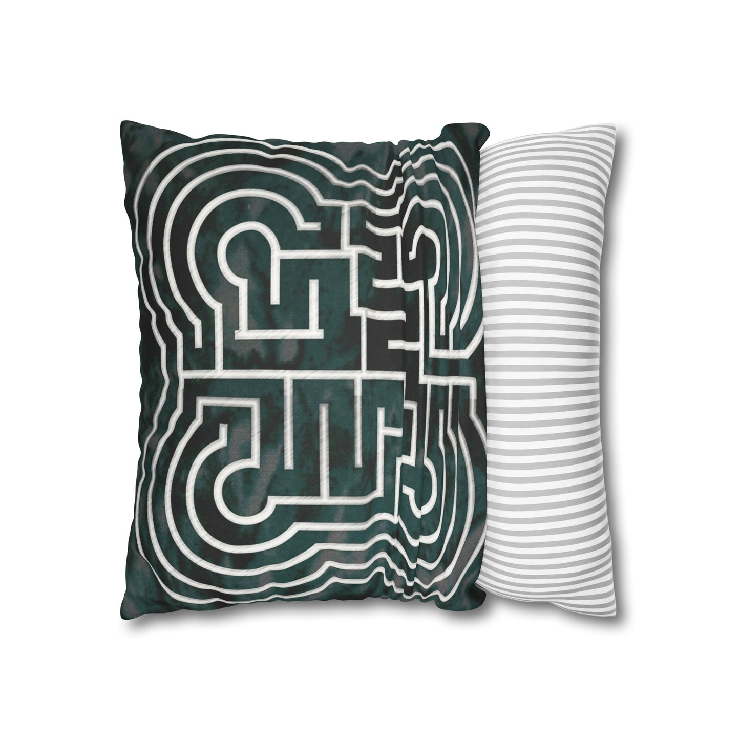 Double Labyrinth Pillowcase - Ely-Commelyn