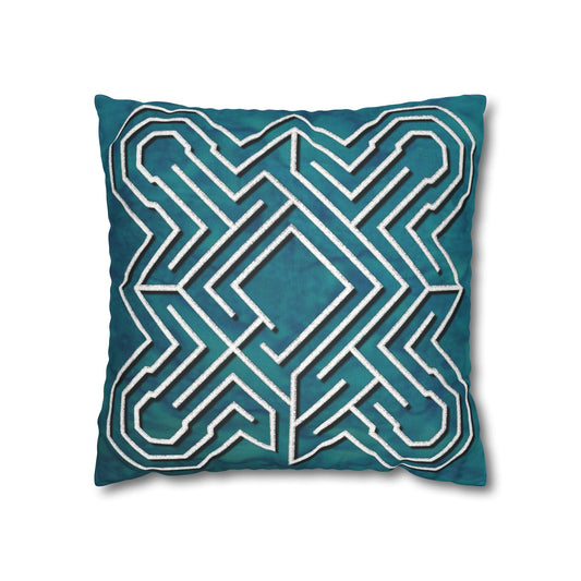 Double Labyrinth Pillowcase - Ely-Commelyn