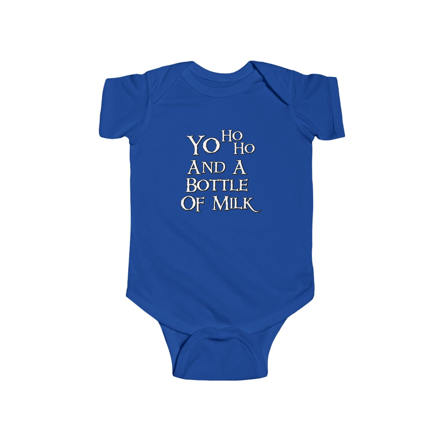 Bottle of Milk Pirate Baby Onesie
