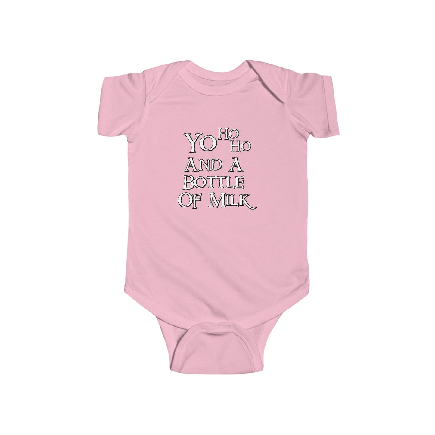 Bottle of Milk Pirate Baby Onesie