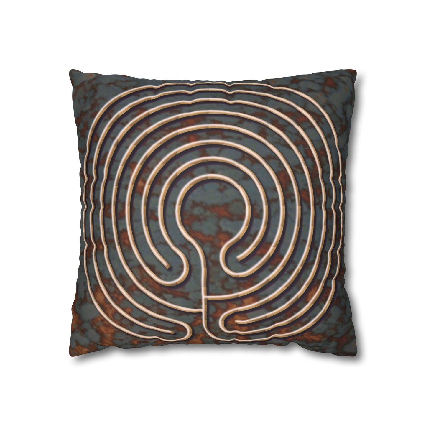 Double Labyrinth Pillowcase - Greek-Roman