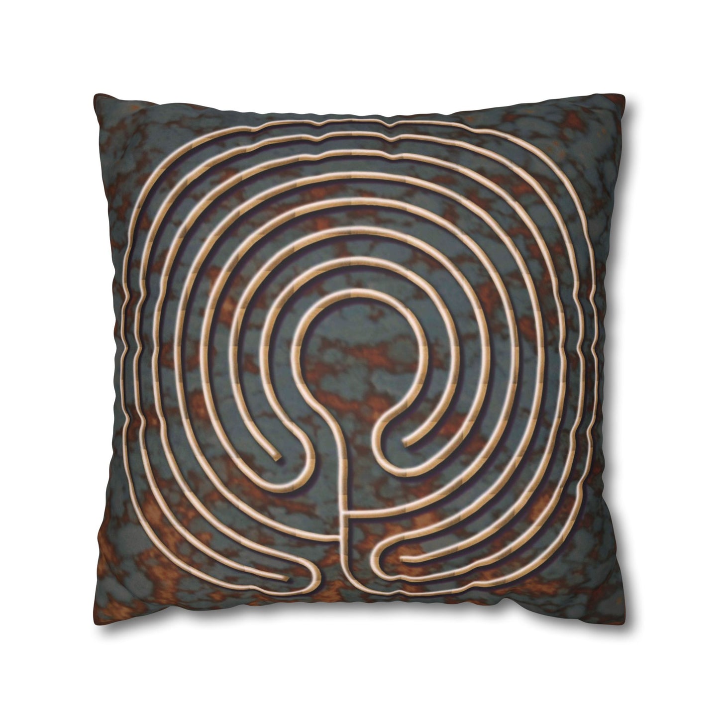 Double Labyrinth Pillowcase - Greek-Roman